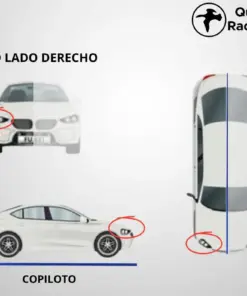 Alternative view of Par Faros MG ONE 2024 LED | Izquierdo + Derecho | KIWOO